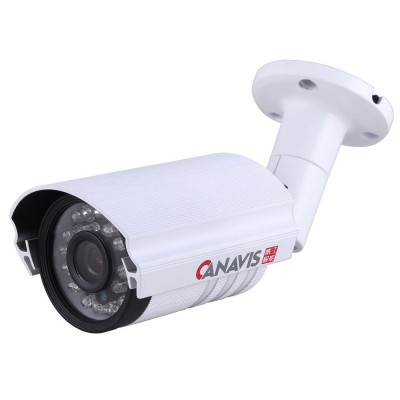 CCTV Surveillance Camera 720P AHD 1.0MP, 3.6mm Lens 24 IR LEDs, 65ft Long Night Vision , Indoor Outdoor Weatherproof